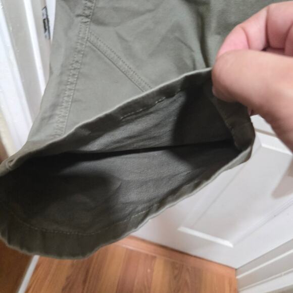 J.Crew Olive Green Belted Utility Cargo Pants Women’s 8 - Picture 9 of 12